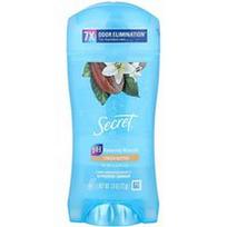 Secret, 48 valandų skaidrus gelinis antiperspirantas / dezodorantas, kakavos sviestas, 2.6 oz (73 g)