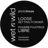 wet n wild, PhotoFocus™, biri fiksuojanti pudra, 520B permatoma, 0.70 oz (20 g)