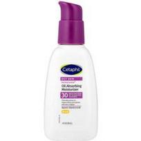 Cetaphil, Derma Control™, riebalus sugeriantis drėkinamasis kremas, SPF 30, 4 fl oz (118 ml)