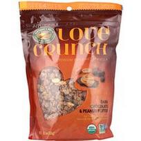 Nature's Path, Love Crunch®, aukščiausios kokybės ekologiška granola, juodasis šokoladas ir žemės riešutų sviestas, 11.5 uncijos (325 g)