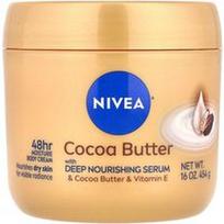 Nivea, Kūno kremas, kakavos sviestas, 16 uncijų (454 g)