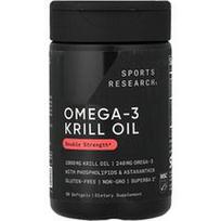 Sports Research, Omega-3 krilių aliejus, 30 minkštųjų kapsulių