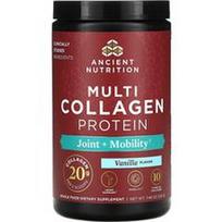 Ancient Nutrition, Multi kolageno baltymai, sąnariai + mobilumas, vanilė, 7.48 oz (212 g)