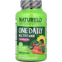 NATURELO, Vienas multivitaminas per dieną, moterims 50+, 60 vegetariškų kapsulių