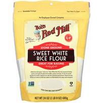 Bob's Red Mill, Saldūs baltųjų ryžių miltai, 24 uncijos (680 g)