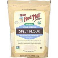 Bob's Red Mill, Ekologiški speltos miltai, viso grūdo, 20 uncijų (567 g)
