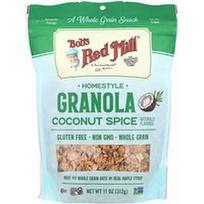 Bob's Red Mill, Namų stiliaus granola, kokosų prieskonis, 11 uncijų (312 g)