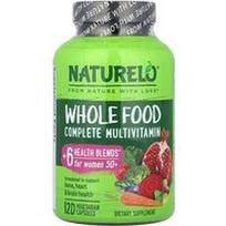 NATURELO, Visavertis multivitaminas, moterims 50+, 120 vegetariškų kapsulių