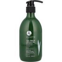 Luseta Beauty, Arbatmedžio ir argano aliejaus šampūnas, pažeistiems ir riebiems plaukams, 16.9 fl oz (500 ml)