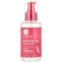 Luseta Beauty, Keratino aliejus, nesvarus lyginamasis plaukų atstatymo serumas, 3.38 fl oz (100 ml)