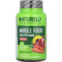 NATURELO, Viso maisto multivitaminai, paaugliams, 60 vegetariškų kapsulių