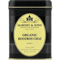 Harney & Sons, Ekologiška Rooibos Chai, žolelių arbata, be kofeino, 4 oz (112 g)