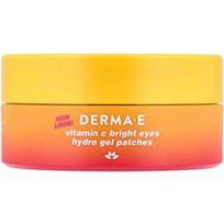 DERMA E, Vitamino C Bright Eyes Hydro Gel pleistrai, visiems odos tipams, 60 gelinių pleistrų