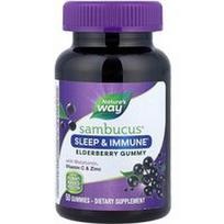 Nature's Way, Sambucus®, miego ir imuniteto šeivamedžio uogų guminukai, 50 guminukų