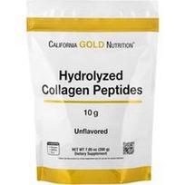 California Gold Nutrition, Hidrolizuoti kolageno peptidai, I ir III tipai, be skonio, 7.05 uncijos (200 g)