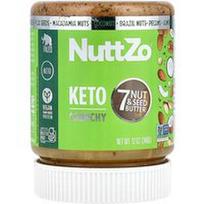 Nuttzo, Keto, 7 riešutų ir sėklų sviestas, traškus, 12 uncijų (340 g)