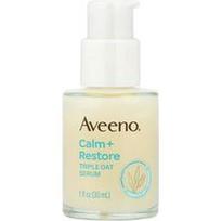 Aveeno, „Calm + Restore“, trigubas avižų serumas, jautriai odai, be kvapiklių, 30 ml