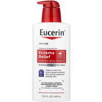 Eucerin, Egzema Relief kremas ir kūno prausiklis, be kvapiųjų medžiagų, 13.5 fl oz (400 ml)
