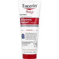 Eucerin, Kūdikis, kremas nuo egzemos, be kvapiųjų medžiagų, 8 uncijos (226 g)