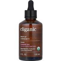Cliganic, „Luminosity™“ lašas, ekologiškas erškėtuogių aliejus, 120 ml
