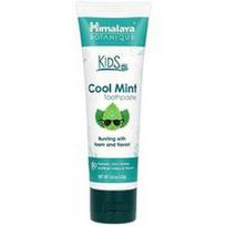 Himalaya, Botanique, Vaikiška dantų pasta, Cool Mint, 4 oz (113 g)
