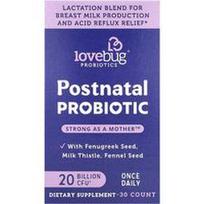 LoveBug Probiotics, Probiotikas po gimdymo, 20 milijardų KSV, 30