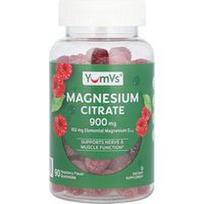 YumVs, Magnio citratas, avietės, 90 guminukų (300 mg viename guminuke)