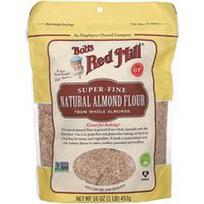Bob's Red Mill, Natūralūs migdolų miltai, itin smulkūs, 16 uncijų (453 g)