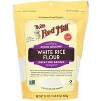 Bob's Red Mill, Baltųjų ryžių miltai, 24 uncijos (680 g)