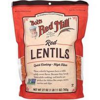 Bob's Red Mill, Raudonieji lęšiai, 27 uncijos (765 g)