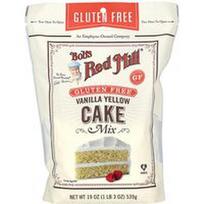 Bob's Red Mill, Vanilinis geltonojo pyrago mišinys, be glitimo, 19 uncijų (539 g)