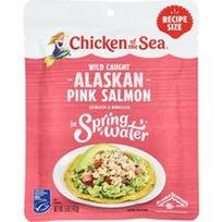 Chicken of the Sea, Laukinėje gamtoje sugauta Aliaskos rožinė lašiša šaltinio vandenyje, 5 uncijos (142 g)