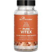 Eu Natural, Pure Vitex, 60 vegetariškų kapsulių (400 mg vienoje kapsulėje)