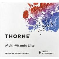 Thorne, Multivitaminų elitas, A.M. & p.m., 2 buteliukai, po 90 kapsulių