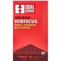 Equal Exchange, Ekologiškas hibiskas, žolelių arbata, be kofeino, 20 arbatos maišelių, 1.41 oz (40 g)