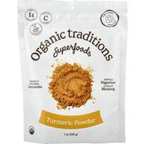 Organic Traditions, Supermaistas, ciberžolės milteliai, 200 g