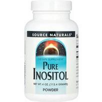 Source Naturals, Gryni inozitolio milteliai, 4 uncijos (113.4 g)
