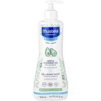Mustela, Švelnus valomasis gelis su avokadu, plaukams ir kūnui, 16.9 fl oz (500 ml)