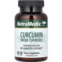NutraMedix, Kurkuminas iš ciberžolės, 120 vegetariškų kapsulių (250 mg vienoje kapsulėje)