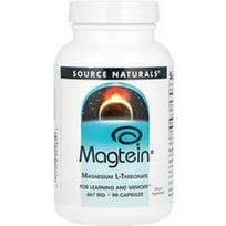Source Naturals, Magteinas®, magnio L-treonatas, 90 kapsulių