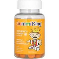 GummiKing, Ciberžolė + imbieras vaikams, mango, 60 guminukų