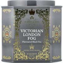 Harney & Sons, Aromatizuota juodoji arbata, Viktorijos laikų Londono rūkas, 30 paketėlių, 2.11 oz (60 g)