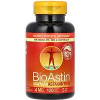 Nutrex Hawaii, BioAstin®, Havajų astaksantinas, 4 mg, 120 minkštųjų kapsulių