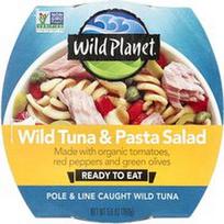 Wild Planet, Laukinių tunų ir makaronų salotos, 5.6 uncijos (160 g)
