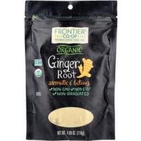 Frontier Co-op, Ekologiška imbiero šaknis, 4.09 uncijos (116 g)