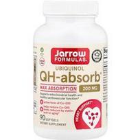 Jarrow Formulas, Ubiquinol, QH-Absorb,® Maksimali absorbcija, 200 mg, 90 minkštųjų gelių