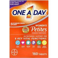 One-A-Day, Moteriški petites pilnas multivitaminas, 160 tablečių