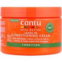 Cantu, Taukmedžio sviestas, nenuplaunamas kondicionuojantis kremas, natūralioms garbanoms, ritėms ir bangoms, 12 uncijų (340 g)