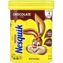 Nesquik, Nestle® milteliai, šokoladas, 10 uncijų (285 g)