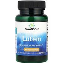 Swanson Vitamins, Liuteinas, 40 mg, 60 minkštųjų gelių